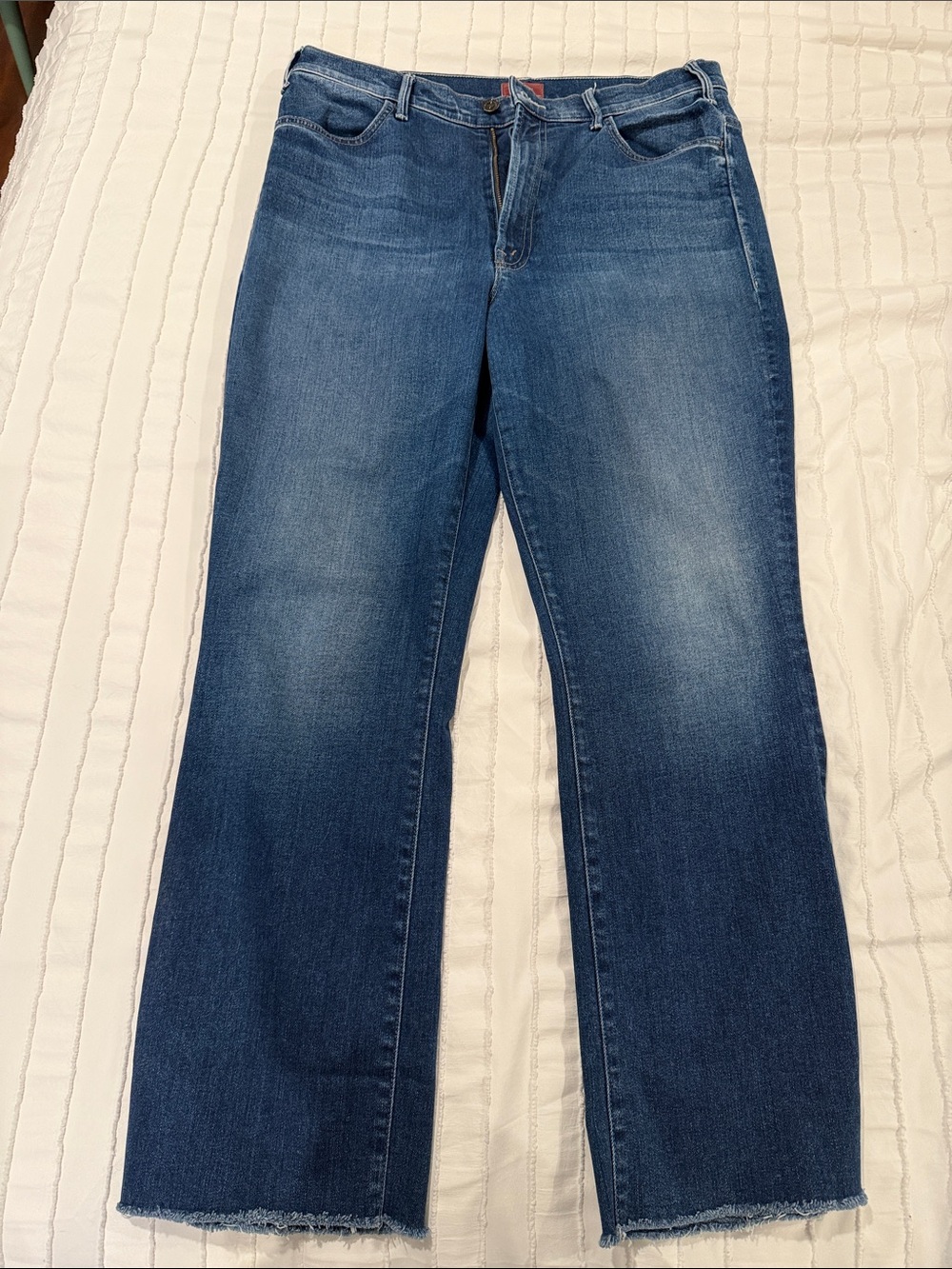MOTHER The Hustler Ankle Fray Size 32